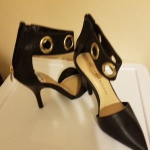 Chinese Laundry Black Sexy Able Strap pumps